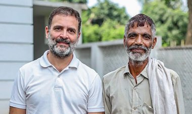 Poor getting obliterated’: Vegetable vendor from viral video tells Rahul Gandhi during luncheon meet.