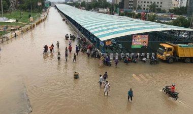 Delhi crosses annual rain mark, Gurugram flooded again amid downpour