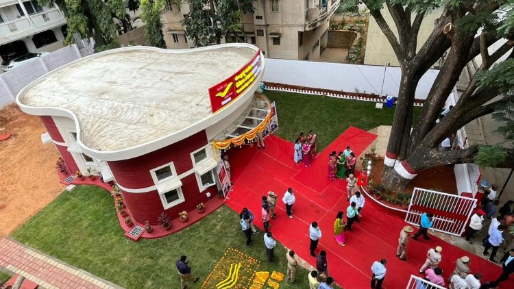 Built in 43 days: India’s first 3D-printed post office inaugurated in Bengaluru