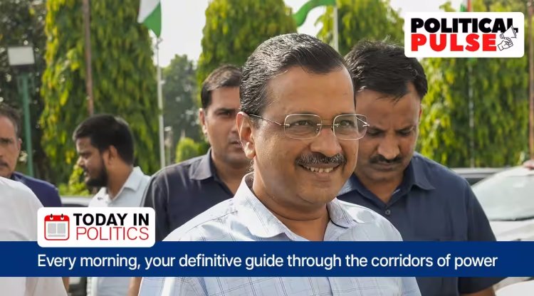 Today in Politics: Arvind Kejriwal in Chhattisgarh, will Delhi CM address recent hiccup in AAP-Cong ties?