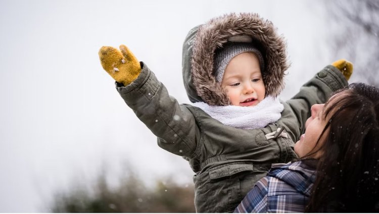 Cute And Warm Hooded Jacket To Protect Them During The Winter Season